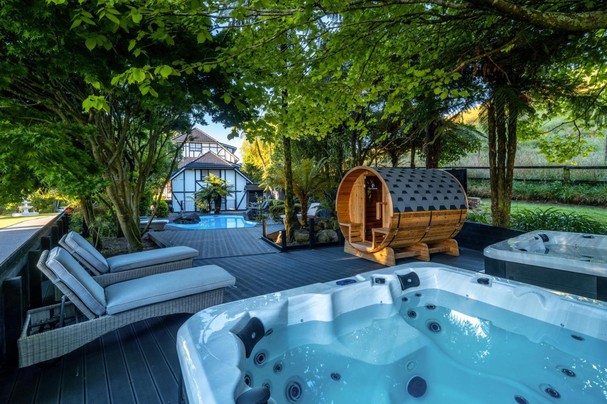 Hana Lodge Rotorua Exteriör bild